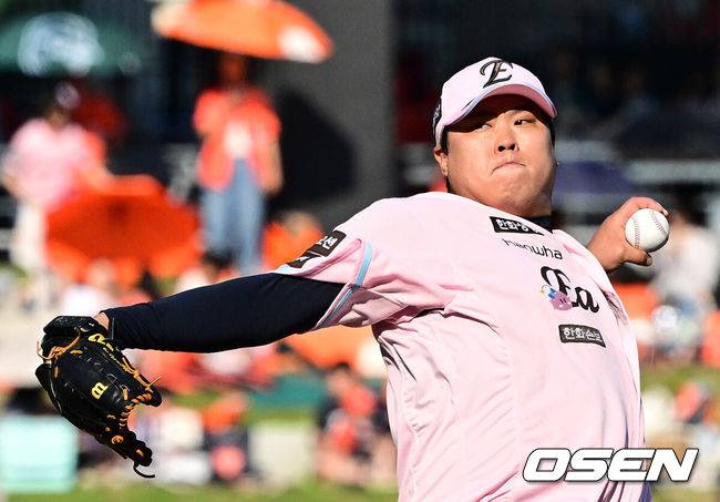 '페문강노허 11타점 대폭발' 한화 3연승, SSG 11연패 몰아넣었다…류현진 시즌 6승 '공동 선두' [대전 리뷰]