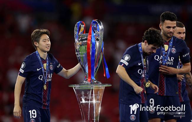 [UCL POINT] 우승하면 뭐하나...8강 2차전부터 390분 중 이강인 위한 시간은 단 '1초'도 없었다