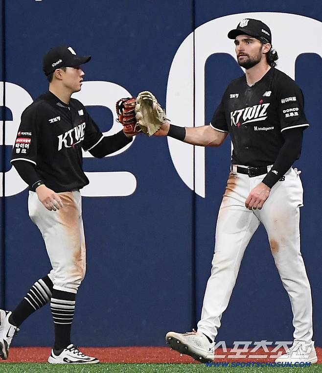 싸게 잘샀다! 5월의 지배자는 '100억' 강백호 vs '48억' 최원준? FA 효과 제대로네 [SC포커스]
