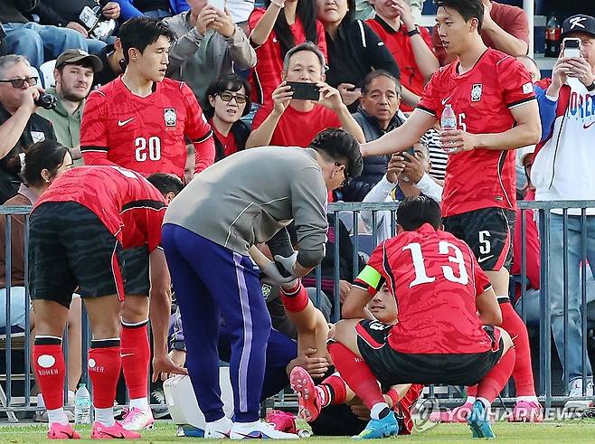 홍명보호 안타까운 부상 악재 나왔다…'김민재 파트너' 조유민 족저근막 파열로 월드컵 낙마, 조위제 대체 발탁