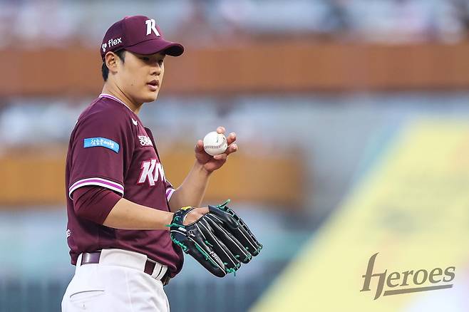 '5억팔' 키움 유망주, 전반기 1군서 못 본다…완전히 어긋난 영웅 마운드 구상