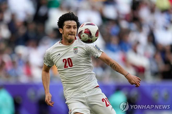 '정부 눈 밖에 난' 이란 아즈문, 결국 월드컵 최종명단서 제외