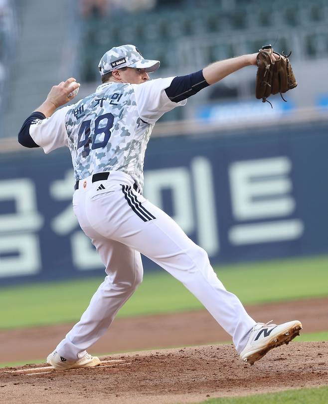 강백호-노시환-허인서 삼진 행렬…뜨겁던 한화를 벤자민이 잠재웠다[스경x승부처]
