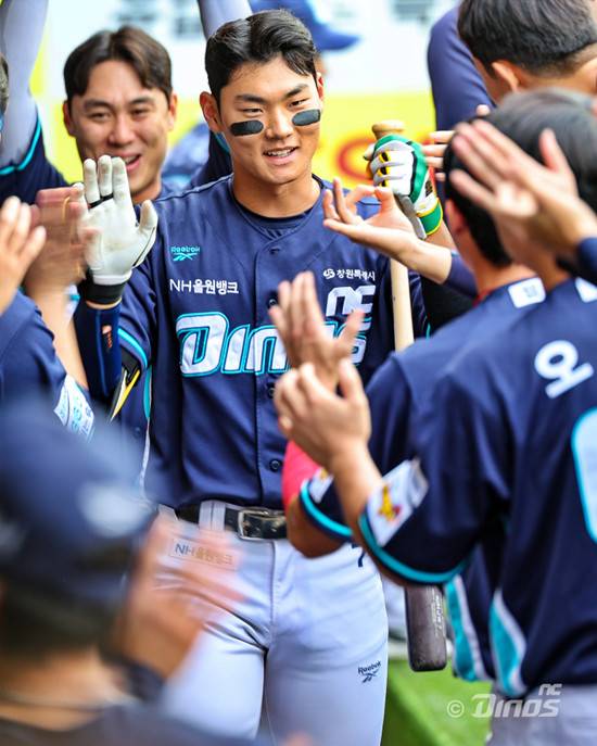 '3:7→8:7' 삼성 이걸 뒤집네! 역시 강하다…박승규 3점포+김성윤 결승타로 NC 제압→2위 도약 [대구:스코어]