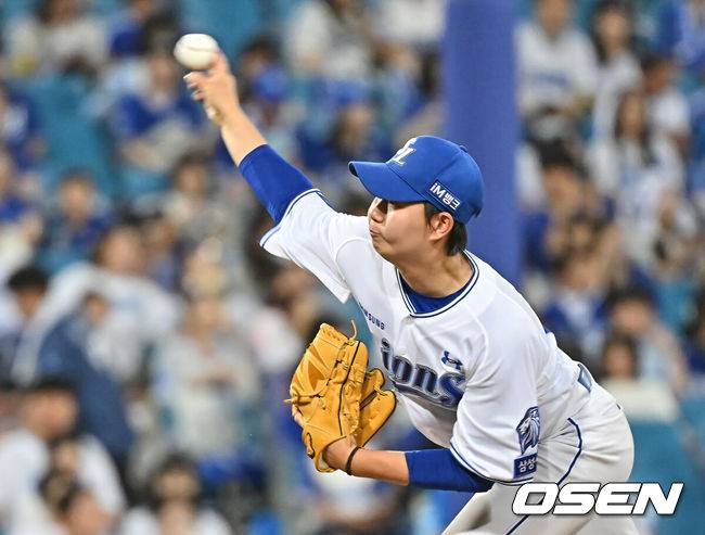 '원조 돌부처' 오승환도 반했다, '미니 돌부처' 장찬희 향한 극찬 “성적 요동치지 않을 선수
