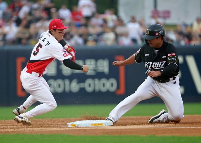 홈런 공장 이끄는 '홈런 1위' 김도영, 다이너마이트 뇌관 '타점 1위' 강백호..이들이 시즌 막판 맞붙을 가능성은? [IS 이슈]