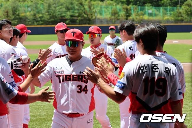 변우혁-황대인 가세, KIA 펄펄나는 퓨처스...70득점 파죽의 7연승, 구단 최다타이 신바람 [오!쎈 광주]