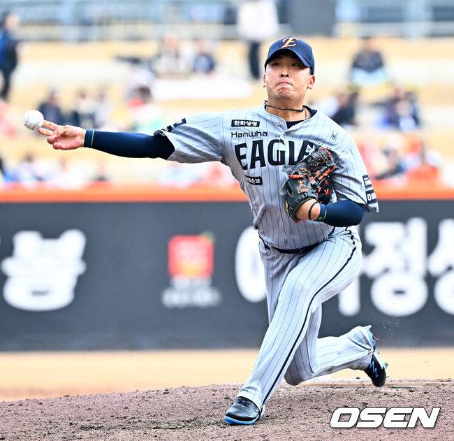 알아주던 한화 사이드암 필승조였는데...4G 연속 무실점→ERA 0.75, 다시 1군 기회 올까