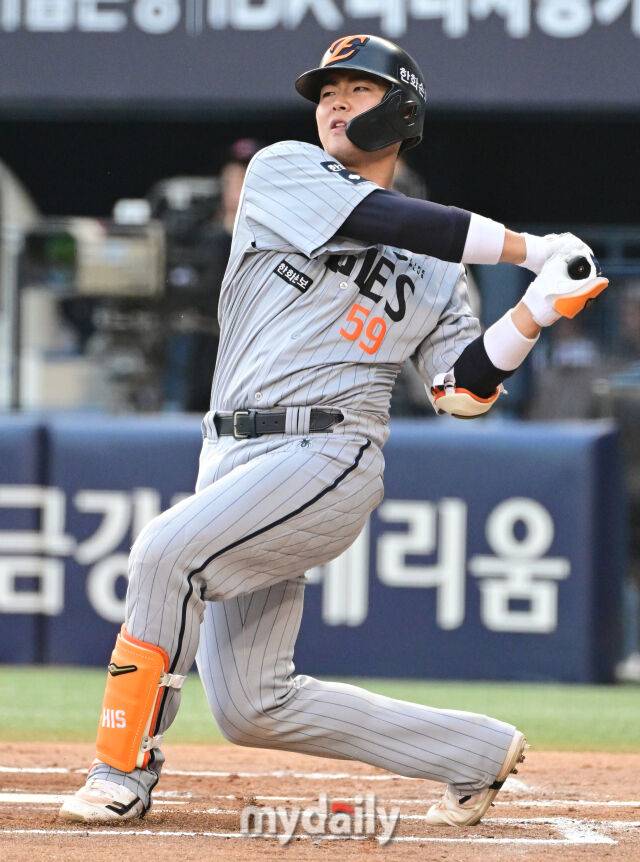 3할 타율 깨졌는데, 한화 23살 괴물 포수 왜 덤덤할까…