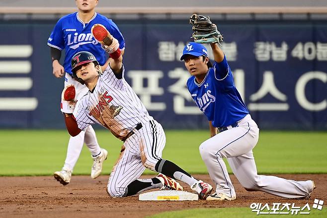 삼성 희소식! 이재현 허리 통증 회복세→7일 대타+대수비 가능…