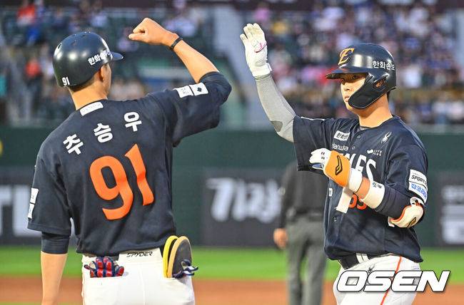 10회 2사 만루에서 실책이라니, 최준용 또 무너졌다...한화 극적인 스윕승, 롯데 4연패-김태형 800승 또 무산[부산 리뷰]