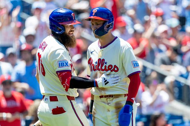 '이정후 보고 있나' 3G 연속 홈런에 멀티히트까지…MLB 타격 1위 마쉬 '타율 0.338'