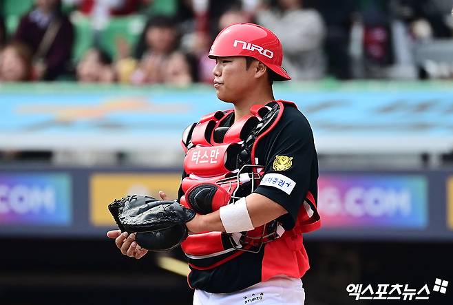 '리그 1위 포수' 있어 든든한 KIA, 꽃감독은 성장을 기대한다
