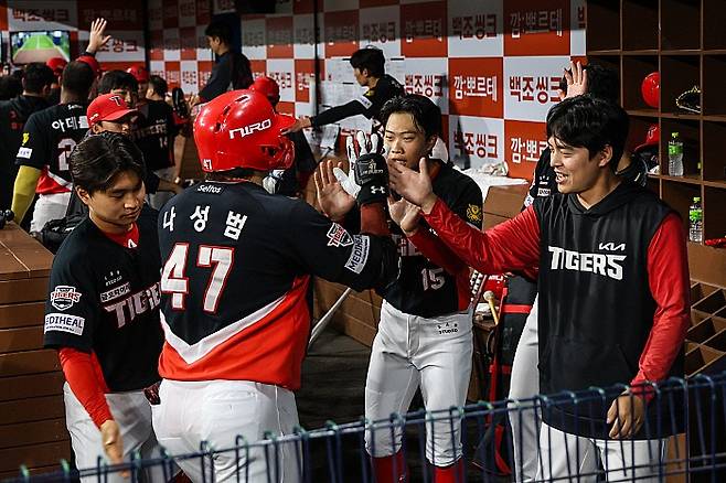 묵묵한 리더 나성범, KIA 타선 상승세로 이끈다
