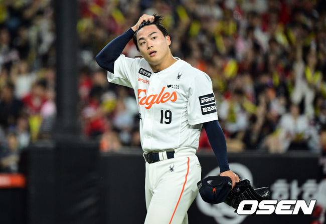 '김도영 홈런에 KO' 3⅔이닝 6실점 부진, 왕옌청 4일 휴식 후 등판 괜찮을까 [오!쎈 대전]