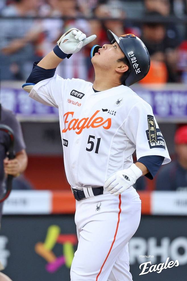 한화, '4위' 호랑이 꼬리 다시 보인다!…KIA 4-3 격파→화이트 QS 3승+문현빈 결승 3점포+조동욱 SV [대전:스코어]