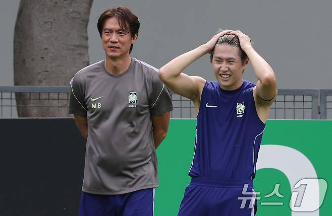 비 오면 체코에 훨씬 유리?…내일 체코전 '수중전' 가능성