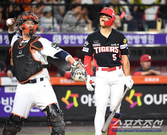 '와 1위-1위' 39살 류현진 리그 평정, 150㎞ 강속구 김도영 얼렸다…