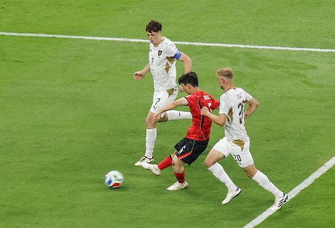 '와 홍명보호 해냈다!' 오현규 역전골! 대한민국, 체코에 2-1 짜릿한 역전승(종합)