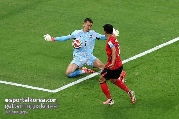 체코 GK 절망...