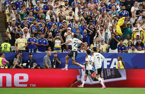 '6명이 7골' 독일, 퀴라소에 무려 7-1 대승 [월드컵 E조]