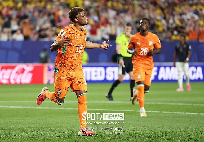 홍명보호 4-0 격파 행운 아니었다…'후반 45분 골' 코트디부아르, 맨유 신동 디알로 결승골로 에콰도르 1-0 제압