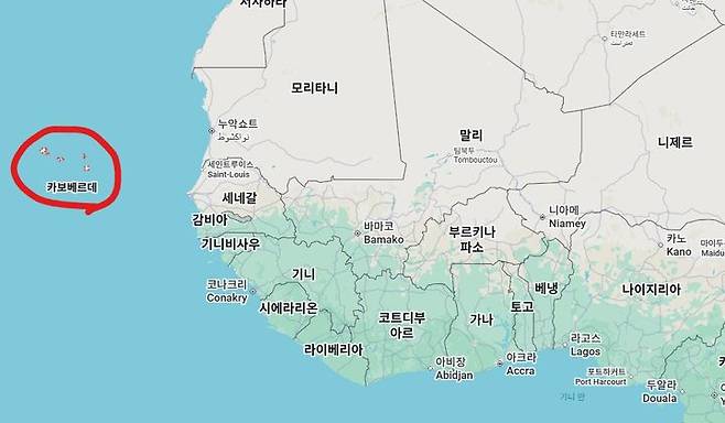 카보 베르데 공화국은 어디?…스페인과 승부는