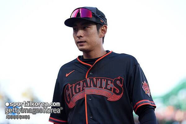'이정후 희생플라이→폭우로 경기 중단' 결국 3-2 스코어로 서스펜디드 선언…김하성 첫 타석은 내일 예정