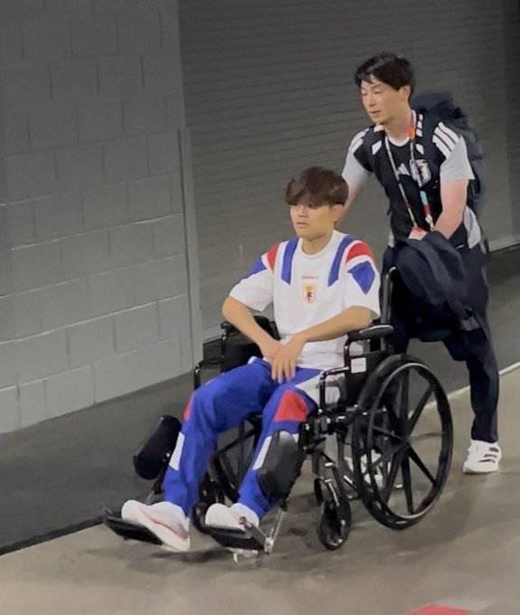 일본 좌절 공식 '무릎 부상' 확인, 쿠보 MRI 결과 나왔다