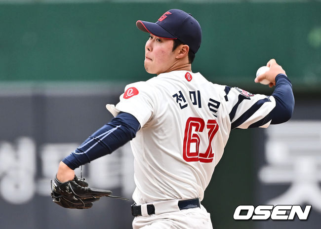 ‘한국의 오타니’ 롯데 1라운드 투수, 또 9회 1점 리드 지켰다. 2경기 연속 세이브…팔꿈치 재활→제대하면 필승조