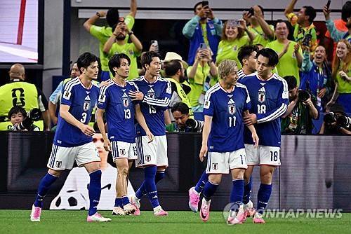이게 정말 아시아팀인가… '우승후보' 일본, 튀니지에 2-0 리드(전반 진행 중)