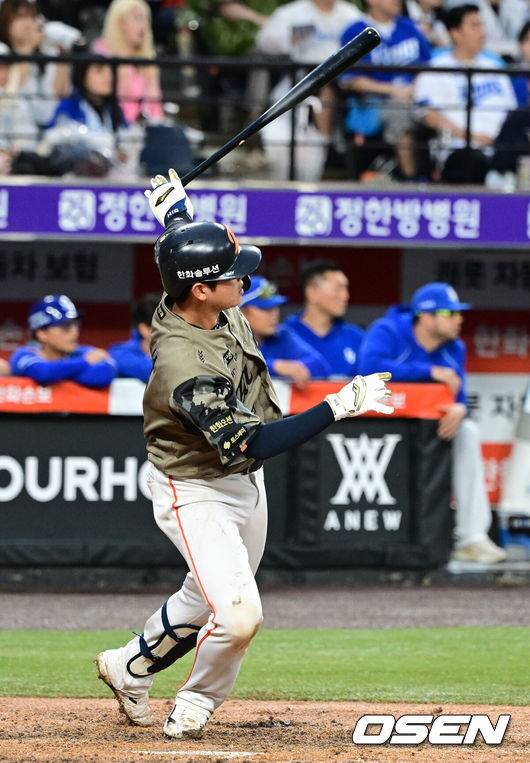 '허인서 6번 포수' 한화, 21일 삼성전 선발 라인업 공개 [오!쎈 대전]