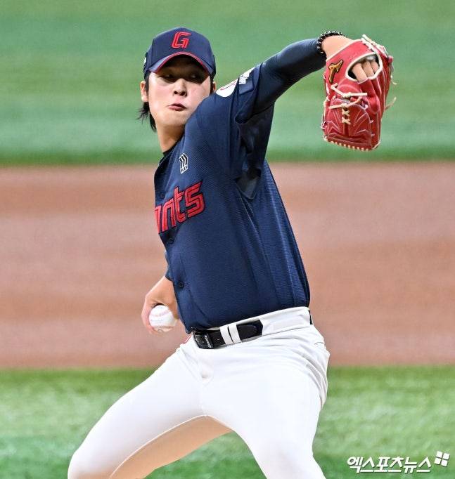 롯데 투수진에 '메기' 등장! '무서운 대체선발' 이민석이 가져온 나비효과→팀 주간 ERA 당당히 1위 등극→파죽의 무패 행진