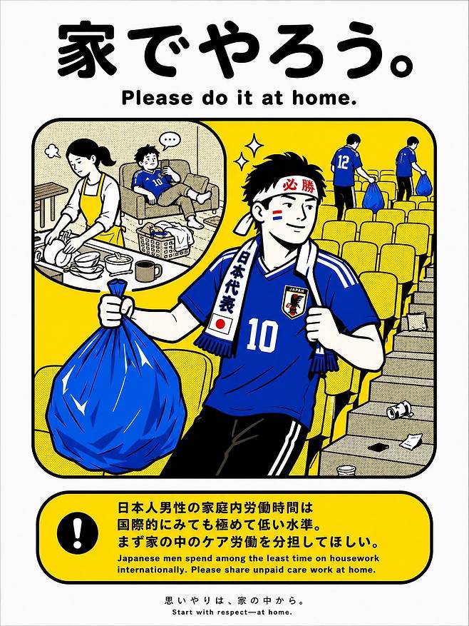 [월드컵]'가식적인 청소매너?' 일본의 월드컵 미담에 때아닌 후폭풍…일본 네티즌들 '성평등+표리부동' 논쟁으로 격화