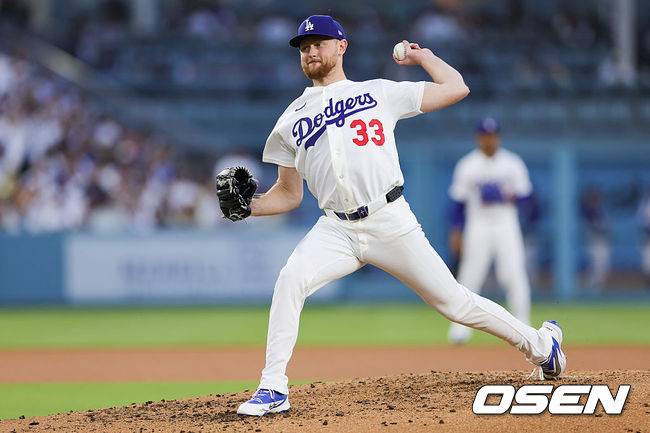 KIA 출신 투수 '6이닝 노히트' 승리투수 됐다…오타니-프리먼 쾅쾅, 미네소타전 2-1 진땀승 [LAD 리뷰]