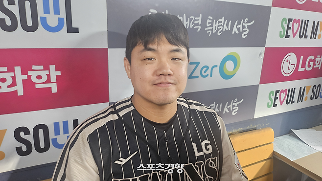“저로 인해 상처 받은 모든 분들께 사과를…” 불펜 장현식, 3191일 만의 선발승… ‘노 블론’ 손주영이 만루 KK로 지켰다
