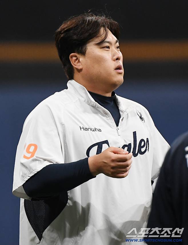 투구수 79개, 패전 위기인데 왜 류현진 교체했을까...