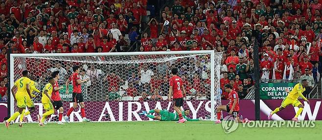 [월드컵] 홍명보호, 남아공에 0-1 패배…32강 진출 '물음표'(종합)