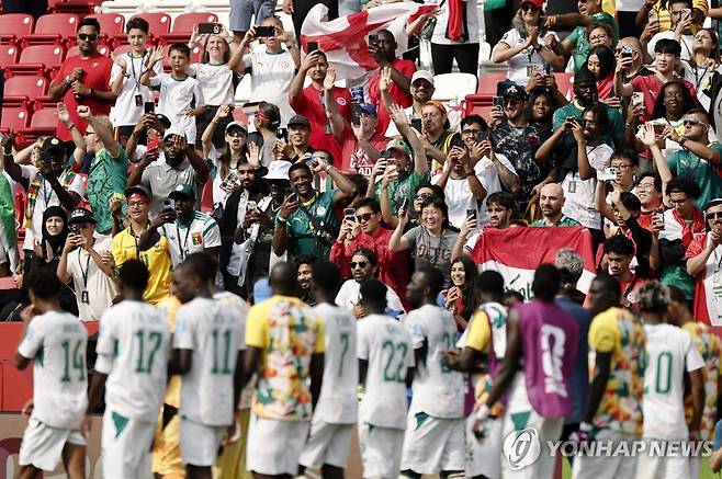 [월드컵] 세네갈, 이라크에 5-0 승리…한국, 32강 경쟁서 7위로 내려가