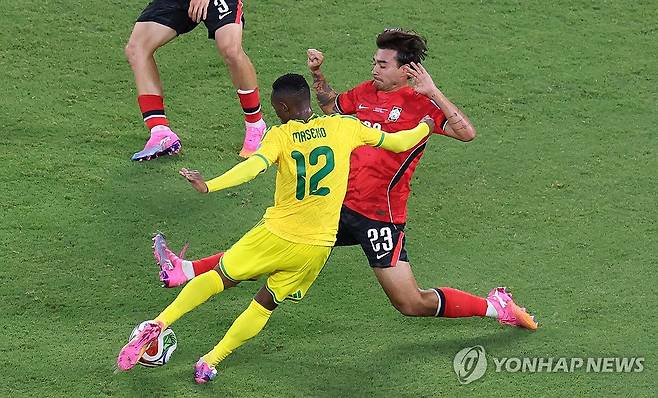 한국의 남아공전 패배, '조별리그 최고의 경기' 11위…美 매체