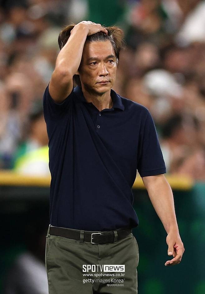 홍명보 감독, '1승 했잖아' 느슨한 계산 어긋…대한민국만 이길 생각 없었다 → 박지성 절규