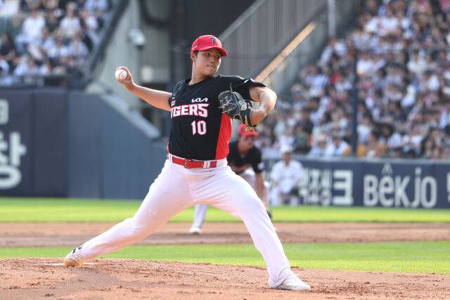 '선발 시켜주세요!' 이범호 감독 향한 선언인가, KIA 1R 마당쇠 7이닝 1실점 인생투…