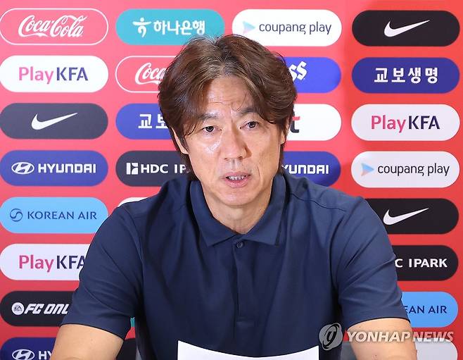 홍명보, 최악 성적 기록하고 1분30초 성명서…진정성 논란까지→'HONG 2년' 마지막도 아쉬웠다 [LA 현장]