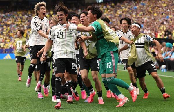 기적은 일어나지 않나… '카세미루 동점골' 브라질, 日과 1-1(후반 11분)