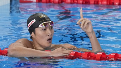 한국 수영의 새 역사가 쓰여졌다···김우민, 박태환 이후 13년 만에 세계수영선수권 남자 자유형 金