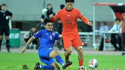 중국 언론, 한국전 앞두고 '승부조작' 제기…동시간 킥오프 아냐, 싱가포르 태국에 져 줄 수도