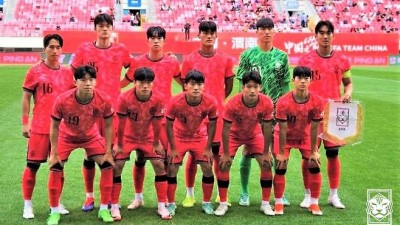 '20년 만에 중국에 패배' U19 대표팀… 4개국 대회에서 3위로 아쉬운 마무리