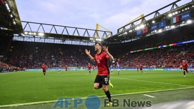 '대충격' FIFA랭킹 66위 알바니아, 23초만에 이탈리아 골문 열었다