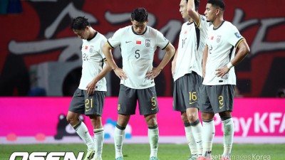 中축구팬들의 한탄 “중국 아시아에서도 88위 변방, 아무도 이길 수가 없다”