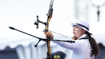 '60발째 돼서야 첫 8점' 임시현, 세계신기록 1위 [파리 올림픽]